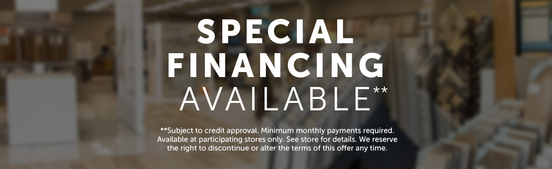special financing available
